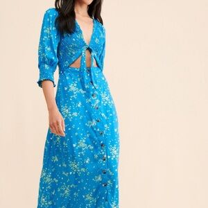 Free People String of Hearts Maxi Dress